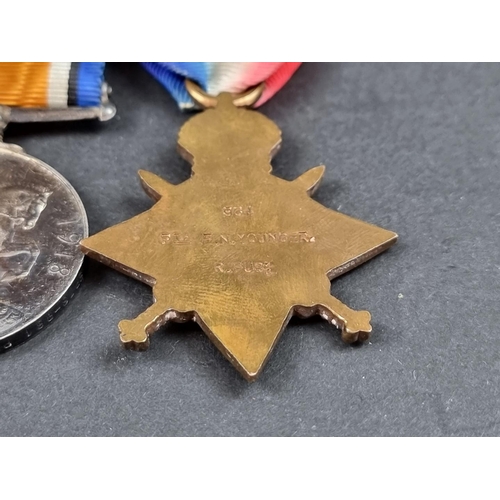 210 - Medals: a WWI trio, to 964 Pte Younger, Royal Fusiliers/SPTS, comprising: 1914-15 Star; War Medal an... 