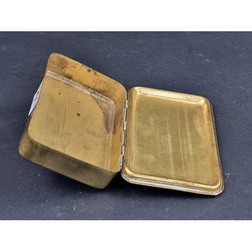 251 - A WWI Christmas 1914 brass tin.