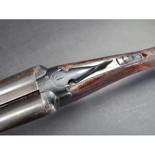 32 - A deactivated A.Y.A double barrel 12 bore shotgun, Serial No. 341347, with Deactivation Certificate ... 