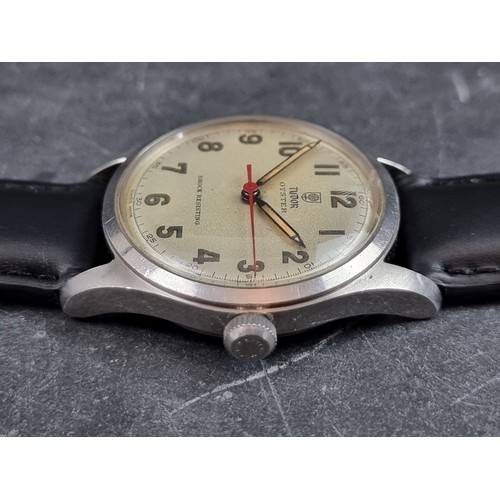 638 - A circa 1966 Tudor 'Oyster' stainless steel manual wind wristwatch, 34mm, Ref. 4453, on replacement ... 