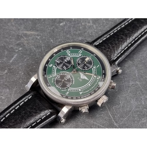 690 - A limited edition Philippe Du Bois et Fils stainless steel automatic chronograph wristwatch, 40mm, 1... 