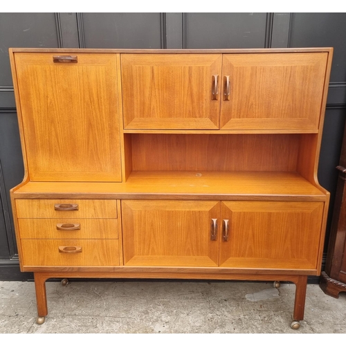 1108 - A mid-century G-Plan teak sideboard, by E Gomme, circa 1962, 160cm wide.