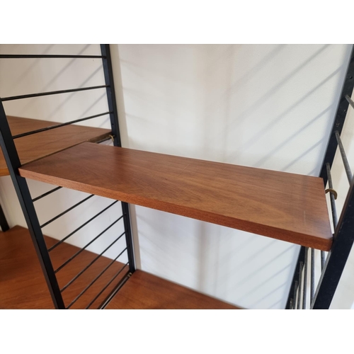 1110 - A scarce mid-century Ladderax corner unit.