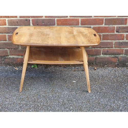 1118 - A mid-century Ercol 457 butler's tray coffee table.