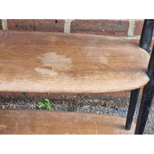 1119 - A mid-century Ercol 'Giraffe' tea trolley, 91cm wide.