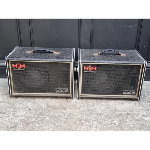 1145 - Hi-Fi Equipment: a pair of HH 'Monitor' 100 watt speakers, 56cm wide.