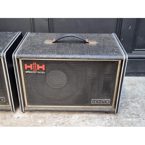 1145 - Hi-Fi Equipment: a pair of HH 'Monitor' 100 watt speakers, 56cm wide.