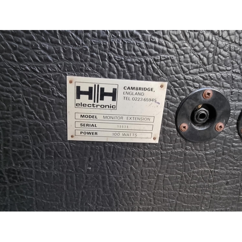 1145 - Hi-Fi Equipment: a pair of HH 'Monitor' 100 watt speakers, 56cm wide.