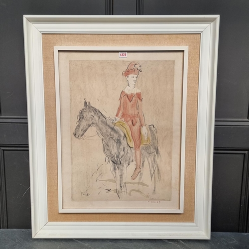 1272 - Pablo Picasso, 'Jester on Horseback', signed and dated 11.12.69, lithograph, 65.5 x 50cm.Provenance:... 