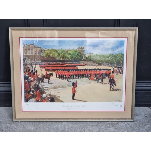 1278 - Terence Cuneo, 'Trooping the colour', signed and numbered 408/50, colour print, 51 x 71cm.... 