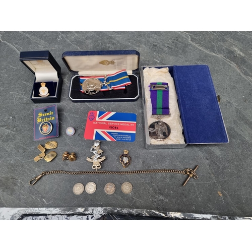 1316 - Medals: an Elizabeth II General Service Medal, with Canal Zone clasp, to 22716461 G A Bloodworth REM... 