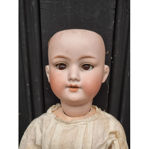 1323 - An Armand Marseille bisque head doll. 