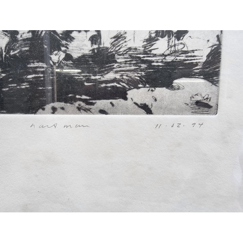 1329 - John Hartman, 'Topaz Lake', signed, titled, dated and numbered 1/15, inscribed on label verso,&... 