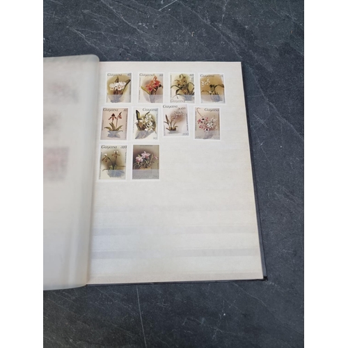 1350 - Stamps: three albums and two stockbooks. (5)