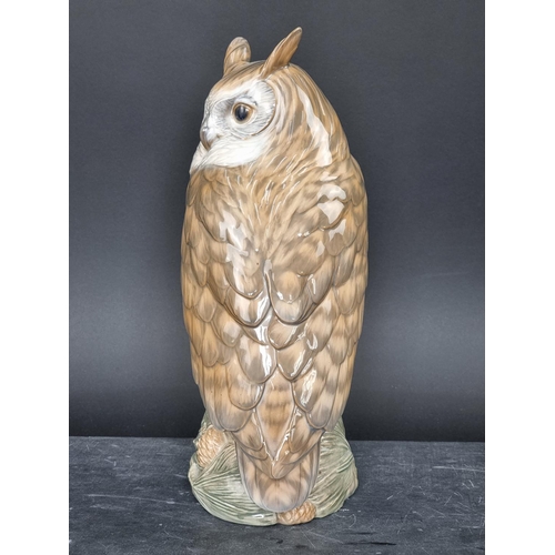 1431 - A large Royal Copenhagen Eagle Owl, model 1331, 36cm high.