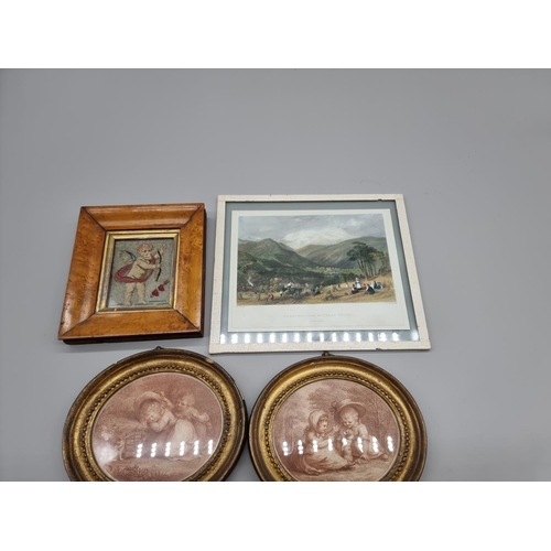 1476 - European School, 18th/19th century, maritime scenes, a pair, oil on board, 7.5cm x 12.5cm; toge... 