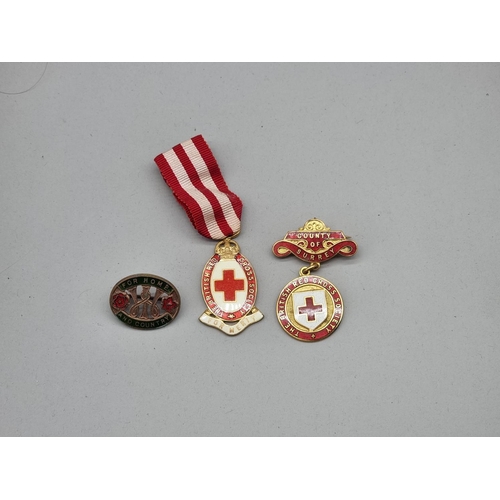 1499 - A collection of Red Cross and other similar medals and badges. 