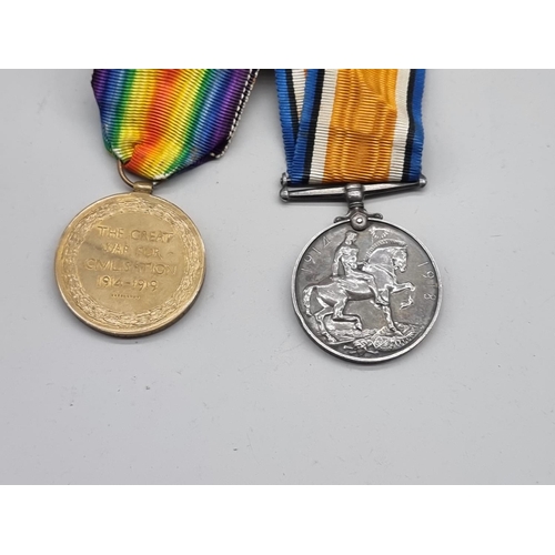 1525 - Medals: a WWI pair, to 37548 Pte A J Smith, D of Corn L.