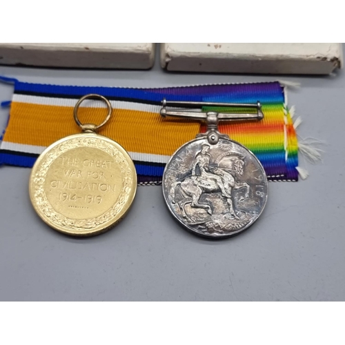 1535 - Medals: a WWI pair, to Lieutenant Guy Arthur Jones Ashwin R.A.F, L Flight 1st Wing 16 Squadron.Kille... 