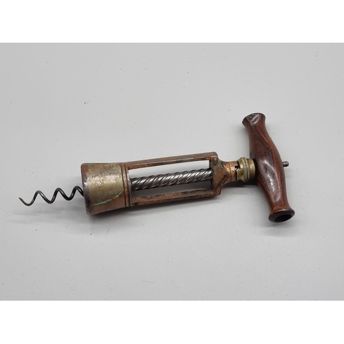 1520 - A 19th century 'G Twigg's Patent' corkscrew. 