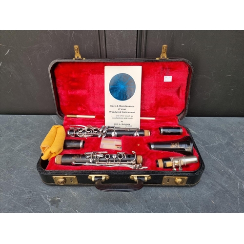 1592 - A Boosey & Hawkes 'Emperor' clarinet, in fitted case.