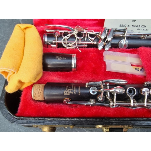 1592 - A Boosey & Hawkes 'Emperor' clarinet, in fitted case.