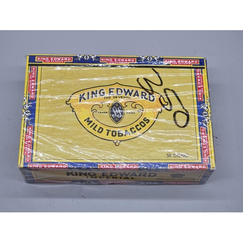 115 - Cigars: a sealed box of 50 King Edward 'Imperial' cigars. 