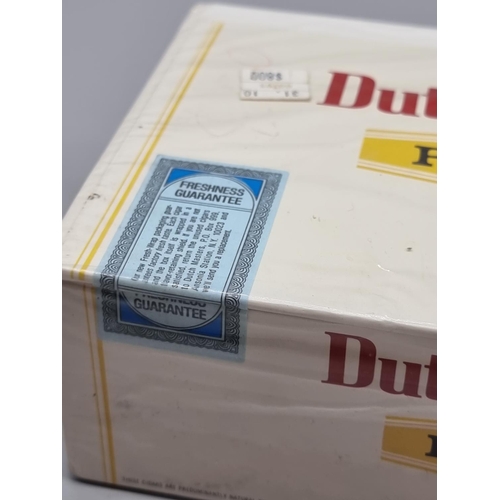 116 - Cigars: a sealed box of 50 Dutch Masters 'Perfecto' cigars. 