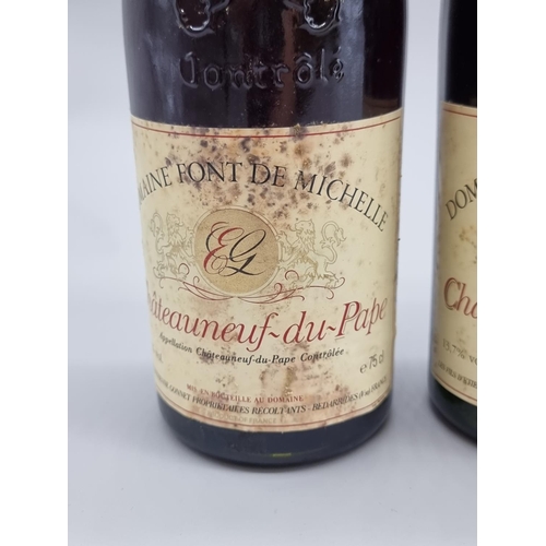 19 - Six 75cl bottles of Chateauneuf du Pape, 1986, Font de Michelle. (6)