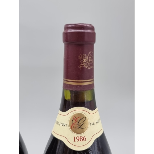 19 - Six 75cl bottles of Chateauneuf du Pape, 1986, Font de Michelle. (6)