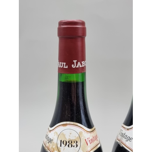 23 - Six 75cl bottles of Crozes Hermitage, 1983, Paul Jaboulet Aine. (6)