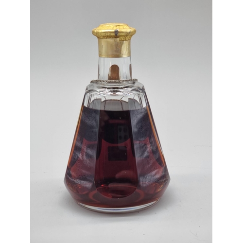 4 - An old bottle of Courvoisier Napoleon Fine Champagne Cognac, 1960s bottling, in Baccarat crystal dec... 