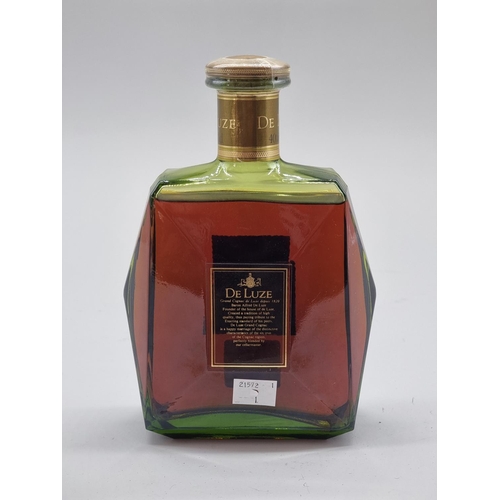 5 - A 75cl bottle of De Luze XO Cognac, 1980s bottling.