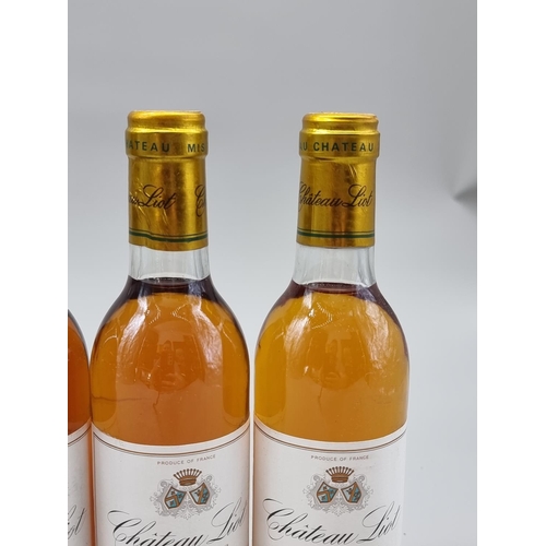 50 - Six 37.5cl bottles of Chateau Liot, 1988, Sauternes. (6)