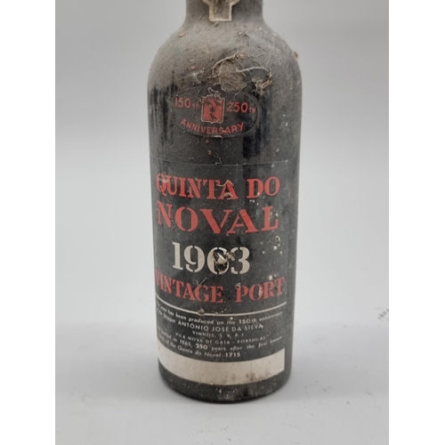 51 - A bottle of Quinta Do Noval 1963 Vintage Port.