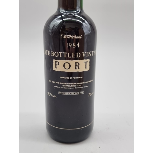 58 - A 70cl bottle of St Michael 1984 LBV Port, in owc. 