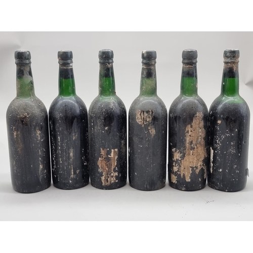 63 - Six bottles of Taylor's 1966 Vintage Port, (no labels). (6)