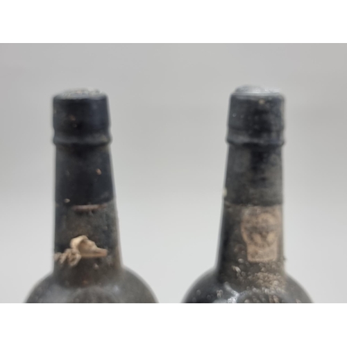 64 - Two 75cl bottles of Fonseca's Finest 1977 Vintage Port. (2)