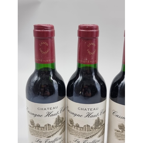 73 - Eight 37.5cl bottles of Chateau Cassagne Haut-Canon La Truffiere, 1989, Canon-Fronsac. (8)... 