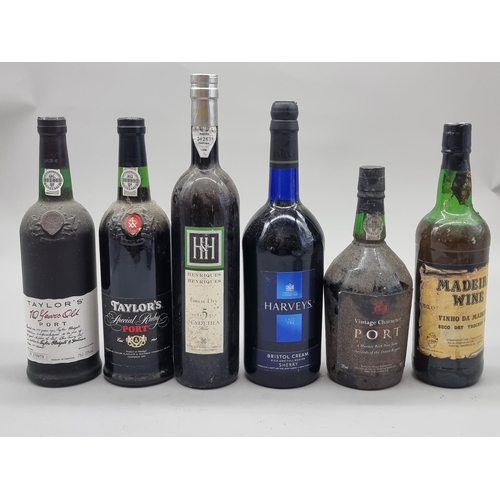 79 - Three 75cl bottles of Port, comprising: Taylor's 10 Year Old; and Taylor's Special Ruby; and a Vinta... 