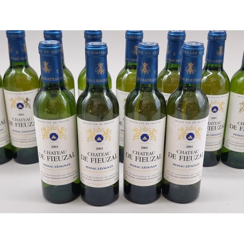 85 - Twelve 37.5cl bottles of Chateau de Fieuzal blanc, 2001, Pessac-Leognan. (12)