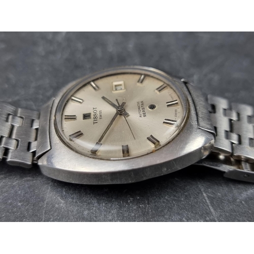 679 - A Tissot 'Seastar' stainless steel automatic wristwatch, 36mm, Ref. 16032199, on original bracelet.... 