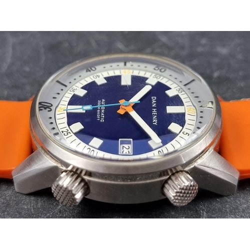 691 - A limited edition Dan Henry '1970 Diver' stainless steel automatic wristwatch, 40mm, Ref. 0031-1970,... 