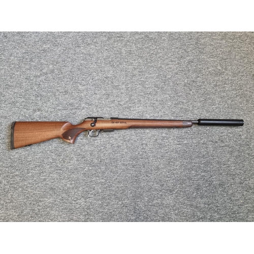 1619 - A CZ 457 Royal .22WMR/.17HMR bolt action rifle, Serial No.C834573, with sound rod. PLEASE NOTE A VAL... 