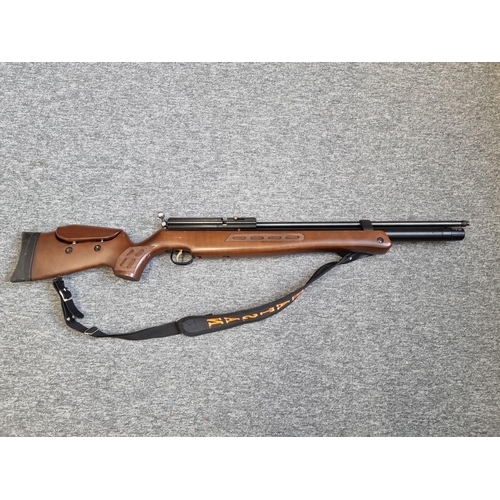 1620 - A Hatsan BT65-RB 0.22 cal bolt action PCP air rifle, with two magazines, threaded for sound rod, dat... 