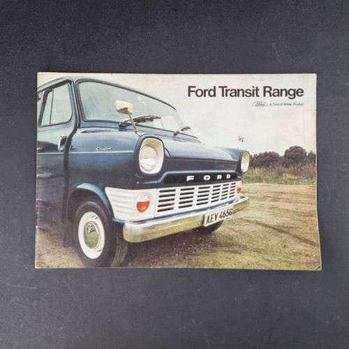 1282 - Automobilia: an interesting collection of 1960s/70s/80s Ford car and van brochures, to include Corti... 