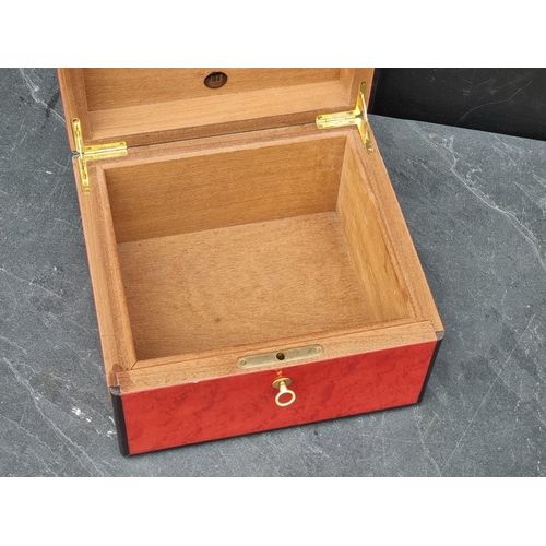 1051 - A Dunhill cigar humidor, 25cm wide.