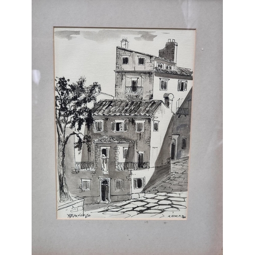 1326 - Andres Segovia, untitled, signed and numbered 111/250, colour print, 68 x 52.5cm; together with thre... 