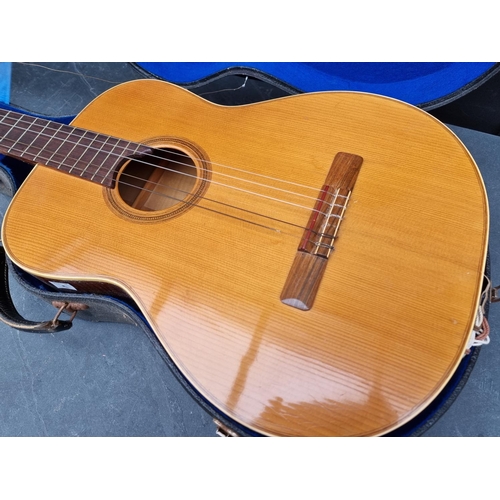 1643 - A Levin LG-20 acoustic guitar, in hard case.