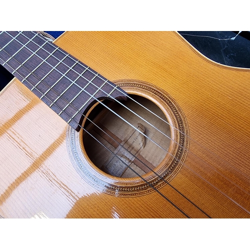 1643 - A Levin LG-20 acoustic guitar, in hard case.